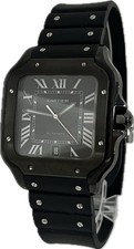 Orologio Uomo Cartier Santos De Cartier WSSA0039 LM Nero 40mm Ottimo++ A4607
