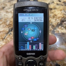  Garmin GPSMAP 60CSx Unità