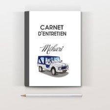 Carnet d'entretien Méhari