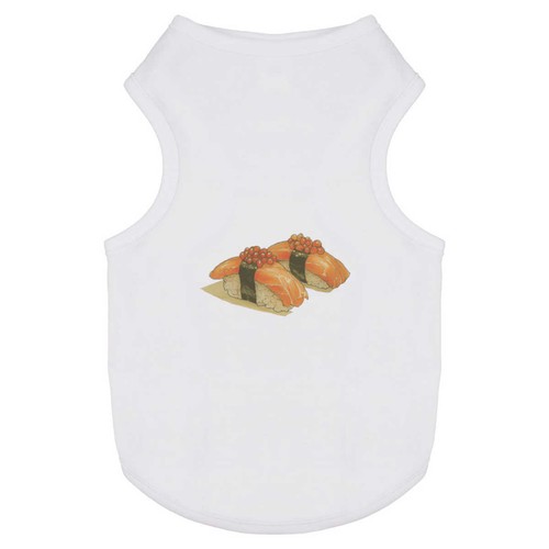 Salmon nigiri topped with - nigiri,