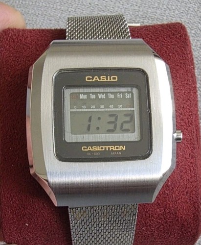Casio casiotron 501 vintage - casiotron, 04