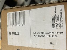 VIABIZZUNO F9.008.02 kit emergenza 2g10 18/24w per diamante/cubo 30