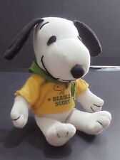 Snoopy peluche vintage 20 cm pupazzo peanuts beagle scout