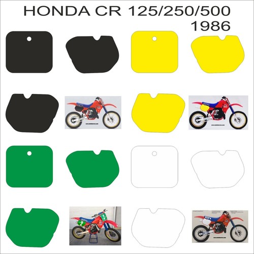 Honda 125 250 - cr, 125-250-500