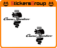 ADESIVI COPPIA LOGHI ALFA