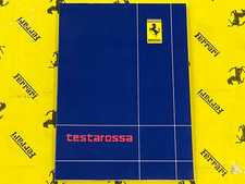 FERRARI TESTAROSSA MANUALE USO E MANUTENZIONE ORIGINALE PERFETTO