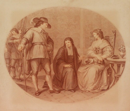 Etching gravure acquatinta - etching,