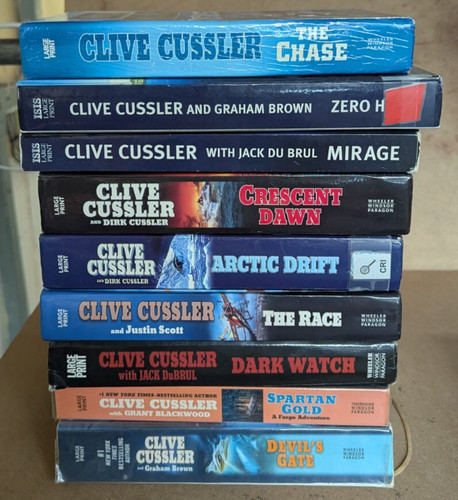 Clive cussler job lot - clive,