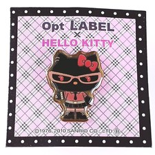 Distintivo spilla Hello Kitty Sanrio × Opt LABEL giapponese dal Giappone F/S