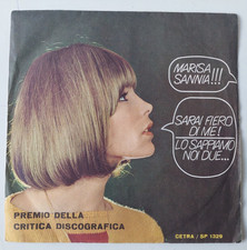 MARISA SANNIA "SARAI FIERO DI ME / LO SAPPIAMO NOI DUE" 1967