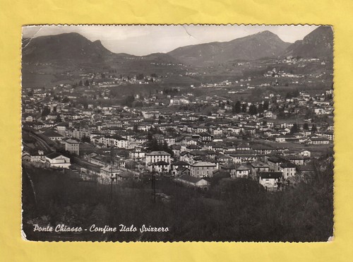 Cartolina ponte chiasso - ponte,
