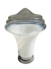 Lampada fungo vetro - anni, 70