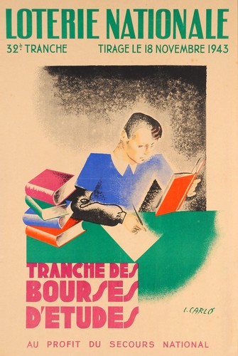 Poster nazionale lotteria - nazionale,