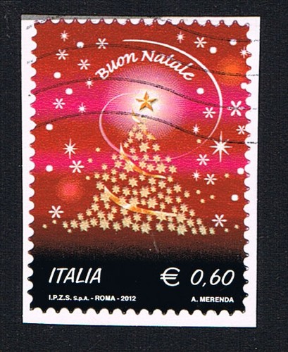 Italia francobollo natale - francobollo,