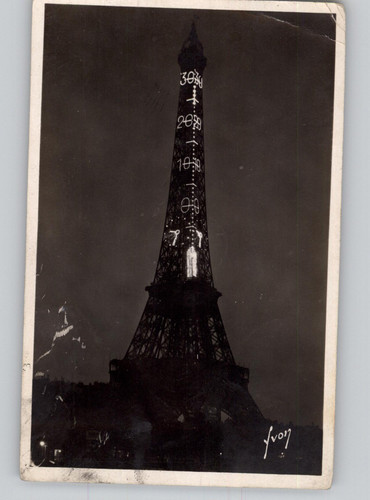 Eiffel tower illuminated - eiffel,