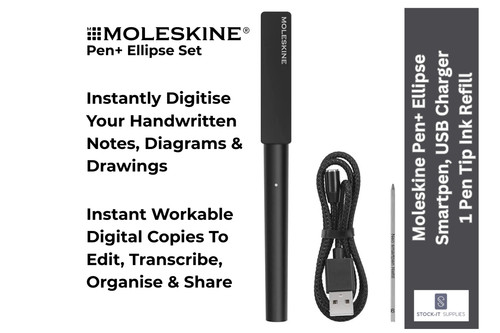 Moleskine smart pen ellisse - moleskine, +