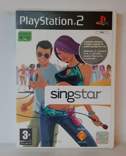 Singstar playstation 2 ps2 - singstar,