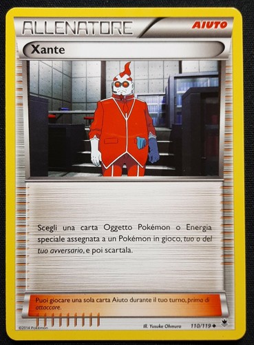 Xante 110 119 carta - 110/119, aiuto