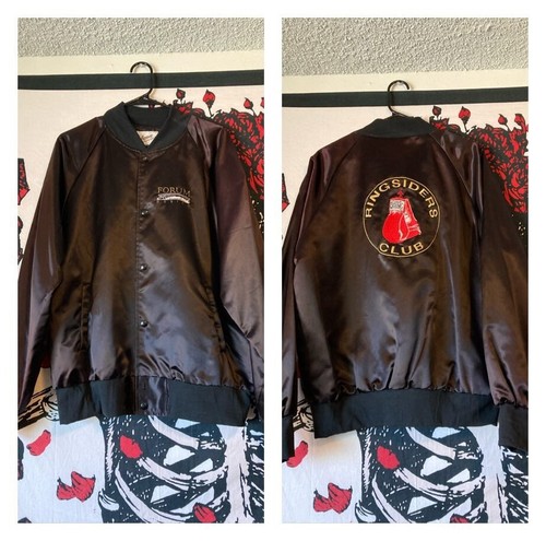 Boxer giacca bomber raso