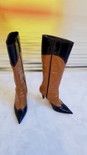 STIVALI DONNA VERNICE PELLE -