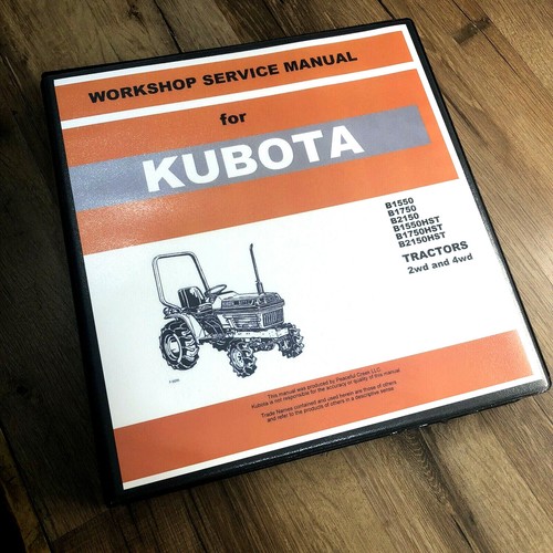 Kubota b1550hst b1750hst - kubota,
