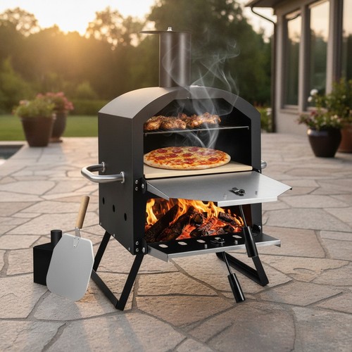 Forno pizza legna 54x31 cm - pizza,