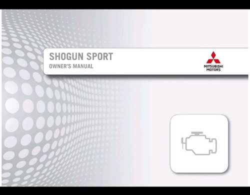 Mitsubishi shogun sport - mitsubishi,