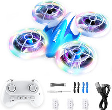 Drone per Bambini, Mini Drone Con 3 Batterie per Principianti, Elica Di Protezio