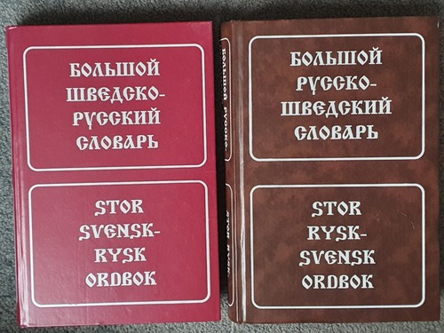 Große schwedisch russisch - schwedisch,