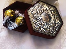 Portagioie Velluto Scatola Portagioielli espositore Porta Gioielli Argento