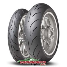 COPPIA GOMME DUNLOP 120/70ZR17 (58W) + 180/55ZR17 (73W) SPORTSMART MK4