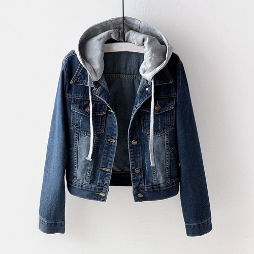Giacca cappotto denim donna - cappotto,