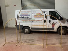 3 Strutture Kit Fondali  Per Allestimenti.  Pesanti Oro Gold Smontabili  Outdoor