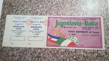 BIGLIETTO CALCIO TICKET