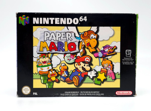 Paper mario n64 - paper,