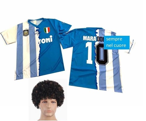 Parrucca maglietta diego - e,