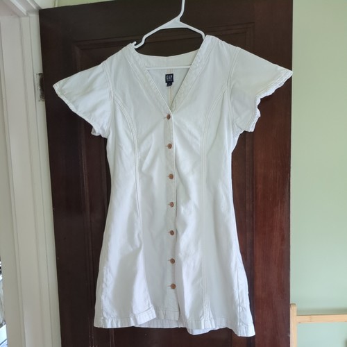 Abito gap bianco - gap, denim