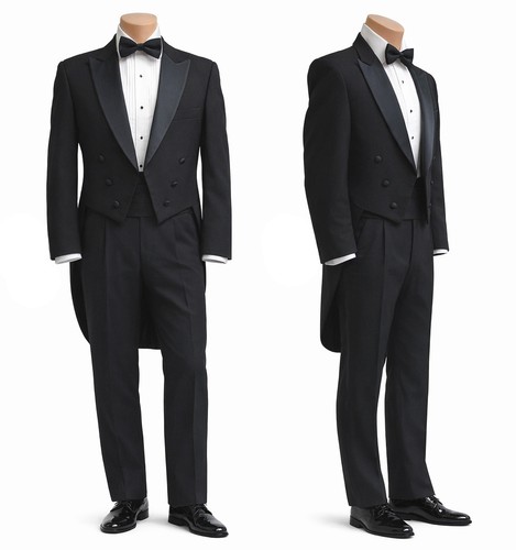 Cappotto uomo nero smoking