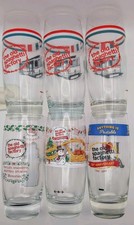 Set 6 vecchi bicchieri