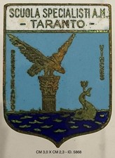 AERONAUTICA MILITARE SCUOLA SPECIALISTI A.M. DISTINTIVO PRODUTTORE ANONIMO