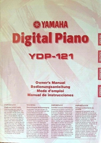 Yamaha ydp 121 tastiera - yamaha, ydp-121