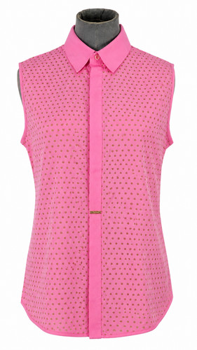 Camicia blusa senza maniche
