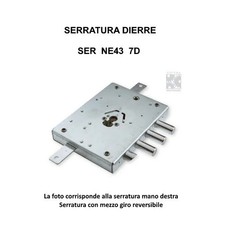 SERRATURA DIERRE ART. SER NE43