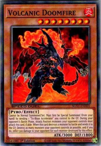 Volcanic doomfire speed - speed, duel