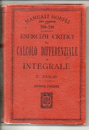 Pascal esercizii critici - e.;,