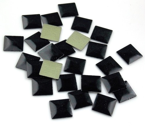 Borchie piatta quadrate 10mm - borchie,