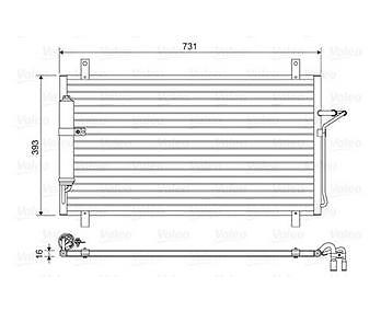 Condensatore per nissan 350z - condensatore,