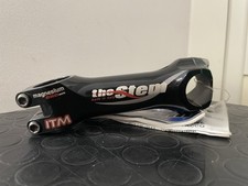 Attacco Manubrio Strada In Magnesio ITM The Stem Cnc Work 110mm NERO