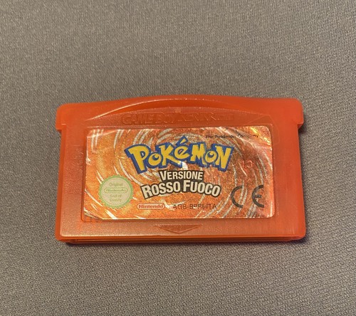 Pokémon rosso fuoco gameboy - rosso,