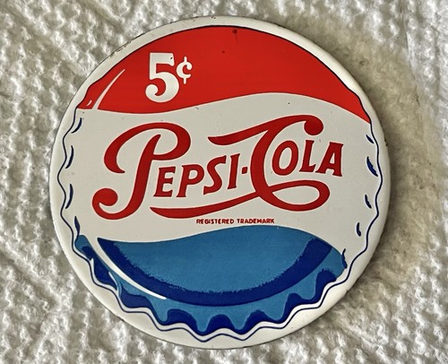 Rara insegna iscrizione pepsi - insegna,